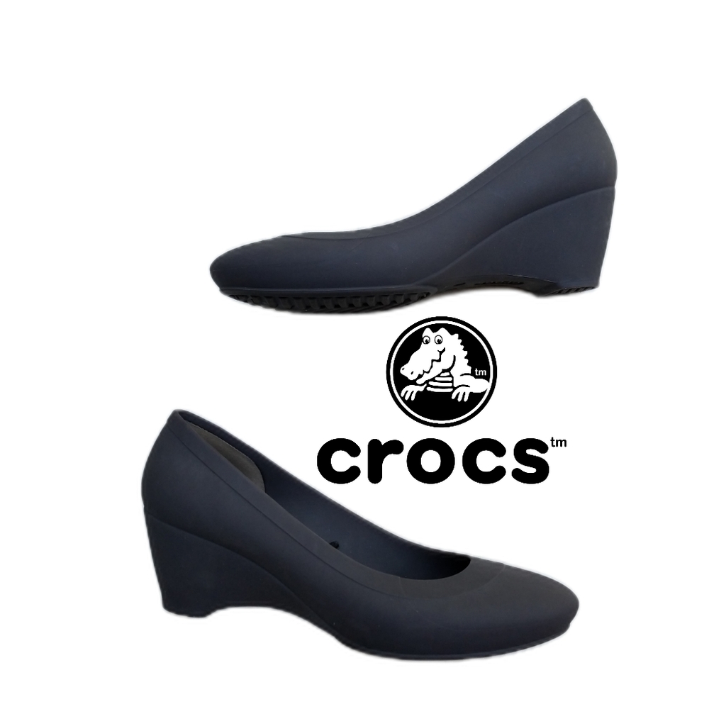 CROCS wedge shoes